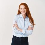 A young business woman